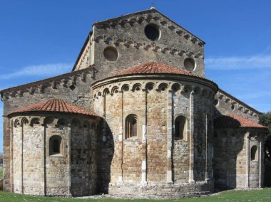 Bir Grado, Toskana İtalya Pisa San Piero, Roma Katolik Bazilikası kilise San Pietro Apostolo yakınında