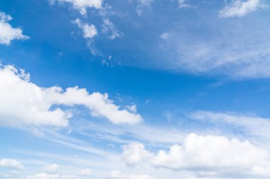 Mavi Gökyüzü bulutları arkaplan