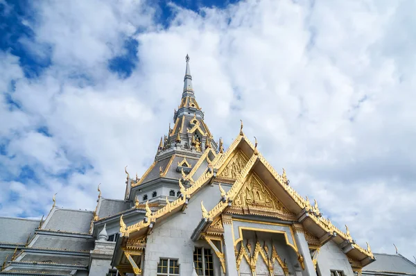Templo Sothon Wararam en la provincia de Chachoengsao, Tailandia —  Fotos de Stock
