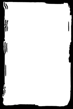 Soyut Dekoratif Siyah ve Beyaz Fotoğraf Kenarı. Resminizin üzerine yerleştirin ve sonra fotoğrafınızın etrafında ilginç siyah kenar elde etmek için Çarpma Karıştırma kipini uygulayın. Katman / kırpma maskesi için içeriye veya kullanmak üzere metin yazabilirsiniz.