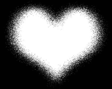 Kalp Dekoratif Siyah ve Beyaz Fotoğraf Kenarı. Resminizin üzerine yerleştirin ve sonra fotoğrafınızın etrafında ilginç siyah kenar elde etmek için Çarpma Karıştırma kipini uygulayın. Katman / kırpma maskesi için içeriye veya kullanmak üzere metin yazabilirsiniz.