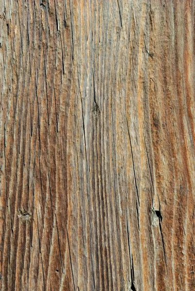Textura Madeira Marrom Danificada Weathered Velho — Fotografia de Stock