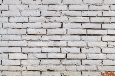 Eskimiş Beyaz Tuğla Duvarı
