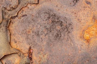 Eski Yıpranmış Oluklu Metal Doku