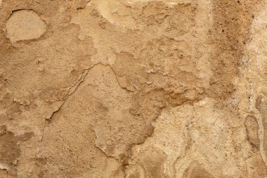 Çok eski ve hasarlı beton duvarın dokusu