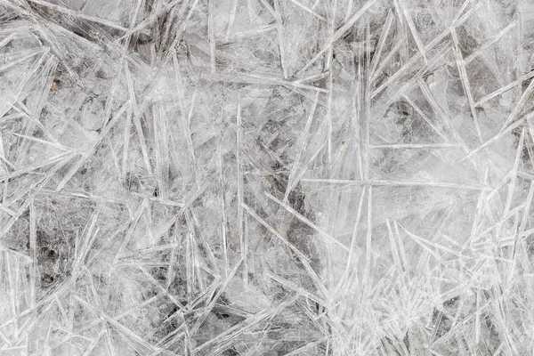 Top View Winter Tekstury Lodu — Zdjęcie stockowe