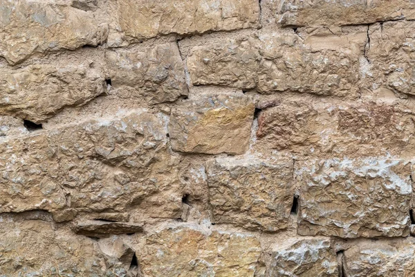 Staré Zvětralé Kamenné Zdi Textury — Stock fotografie