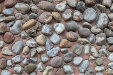 Çakıl ve Beton Duvar dokusu