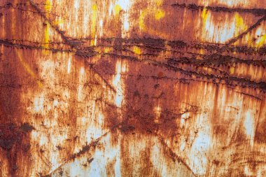 Paslı Gri Metal Doku