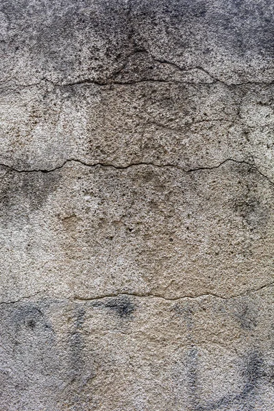 旧的风化混凝土腐蚀墙体结构 — 图库照片