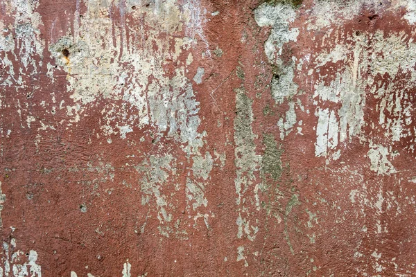 Red Painted Concrete Wall Texture — Stock Photo, Image