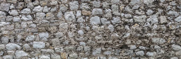Παλιά Ξεπερασμένο Πέτρινο Τοίχο Υφή — Φωτογραφία Αρχείου