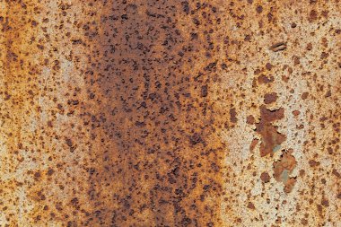 Eskimiş Paslı Metal Doku