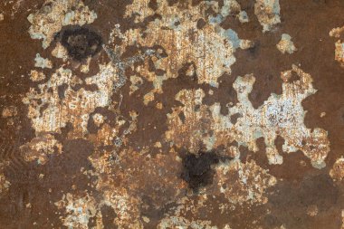Eski Yıpranmış Paslı Metal Doku