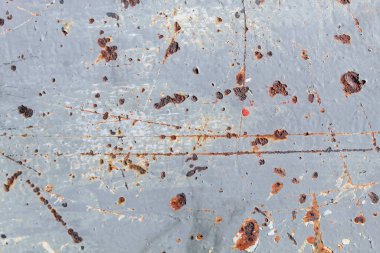 Eskimiş Paslı Metal Doku