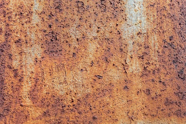 Textura Metal Enferrujado Velho Weathered — Fotografia de Stock