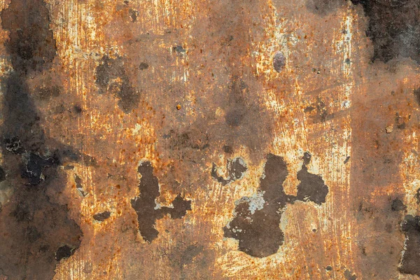 Textura Metal Oxidado Corrugado Envejecido — Foto de Stock