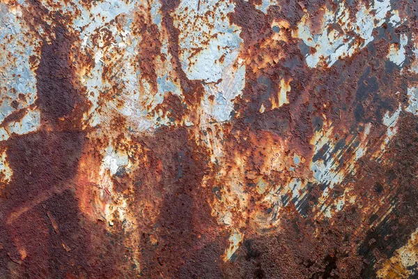 Old Weathered Rusty Metal Texture — Stock Photo, Image