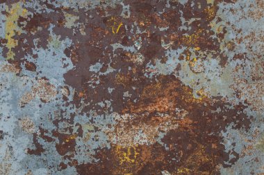 Eskimiş Paslı Metal Doku