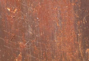 Eskimiş Paslı Metal Doku