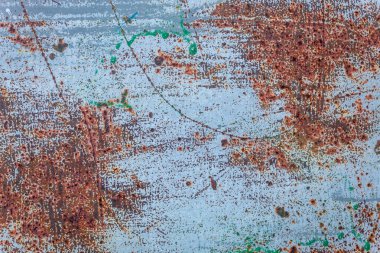 Eskimiş Paslı Metal Doku