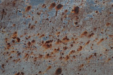 Eskimiş Paslı Metal Doku