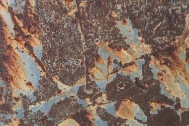 Eskimiş Paslı Metal Doku
