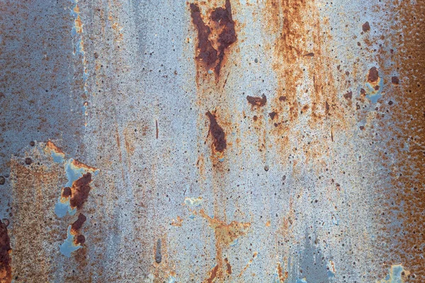 Textura Metal Enferrujado Velho Weathered — Fotografia de Stock