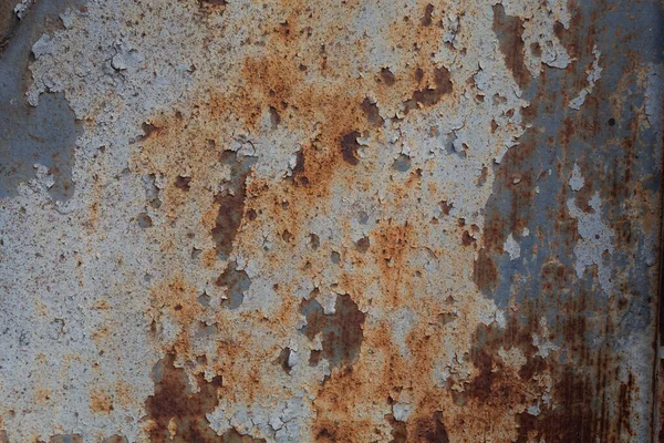 Textura Metal Enferrujado Velho Weathered — Fotografia de Stock