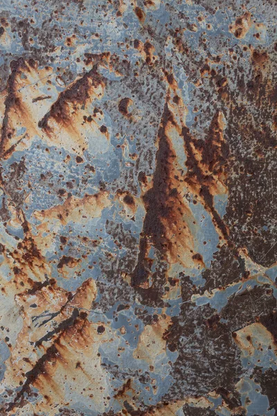 Old Weathered Rusty Metal Texture — Stock Photo, Image