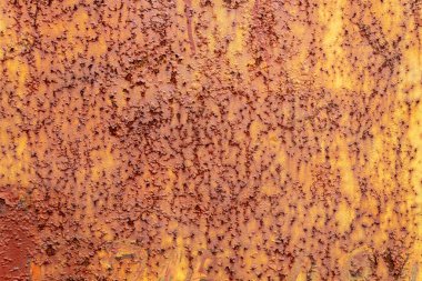 Eskimiş Paslı Metal Doku