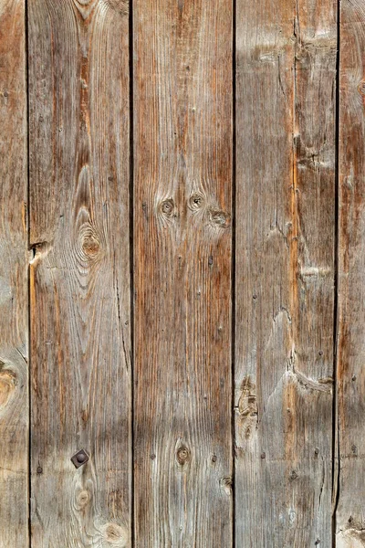 Brownish Vertical Old Wood Panels Stock Picture