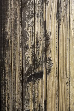 Eski Yıpranmış Dikey Tahta Paneller