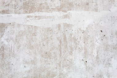 Beyaz Boyalı Hasarlı Beton Duvar dokusu
