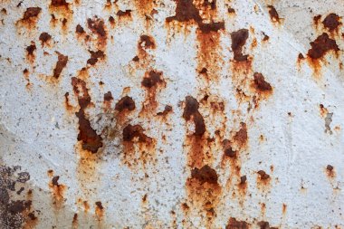 Eskimiş Paslı Metal Doku