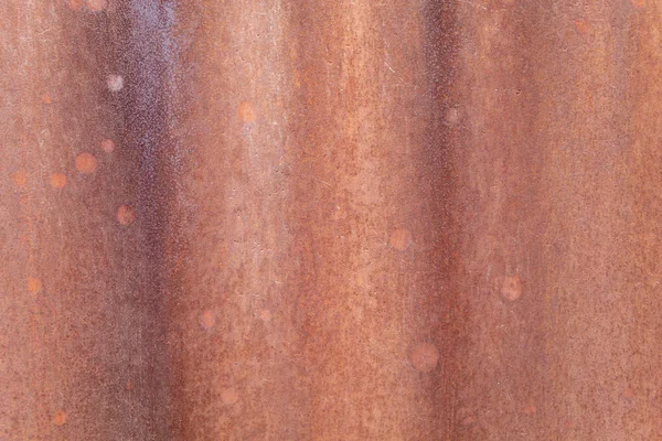 Roodachtige Oude Verweerde Roestige Metalen Textuur — Stockfoto