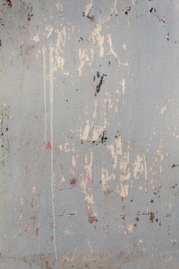 Gri Eski Yıpranmış Paslı Metal Doku