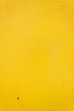 Sarı Boyalı Yıpranmış Metal Doku
