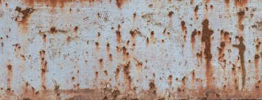 Eskimiş Paslı Metal Doku