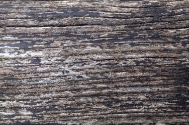 Eskimiş Çatlamış Koyu Ahşap Doku