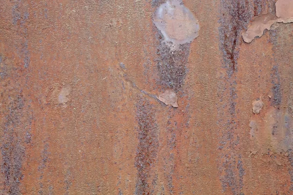 Reddish Old Weathered Textura Metal Enferrujado — Fotografia de Stock