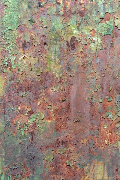 Ancienne Texture Métallique Rouillée Altérée — Photo