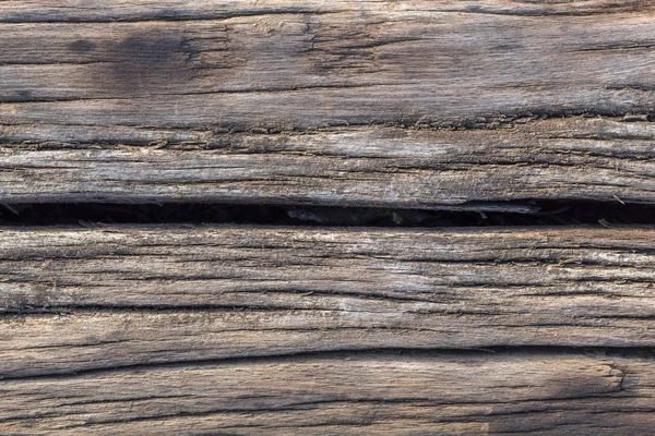 Старі Погодні Тріщини Текстури Деревини — стокове фото