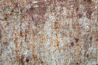 Eskimiş Paslı Metal Doku