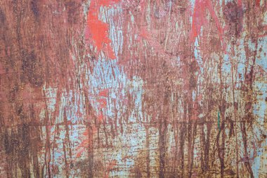 Eskimiş Paslı Metal Doku