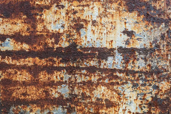 Textura Metal Enferrujado Velho Weathered — Fotografia de Stock