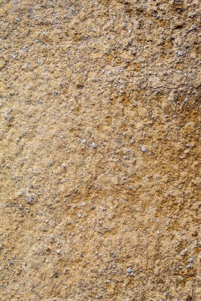 Velha Textura Parede Concreto Amarelado Weathered — Fotografia de Stock