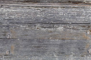 Gri Eski Yıpranmış Ahşap Doku