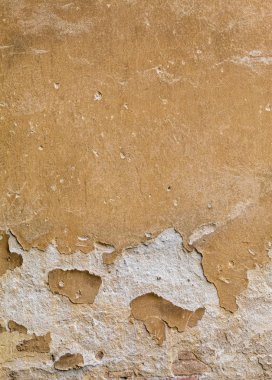 Kahverengimsi Eskimiş Beton Beton Duvar dokusu