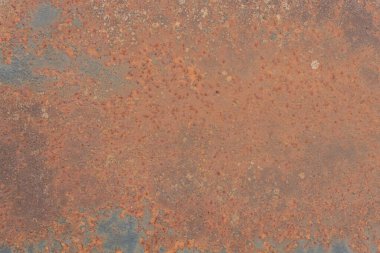 Kırmızımsı Eskimiş Paslı Metal Yapısı